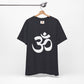 White Simple Om Art T-shirt