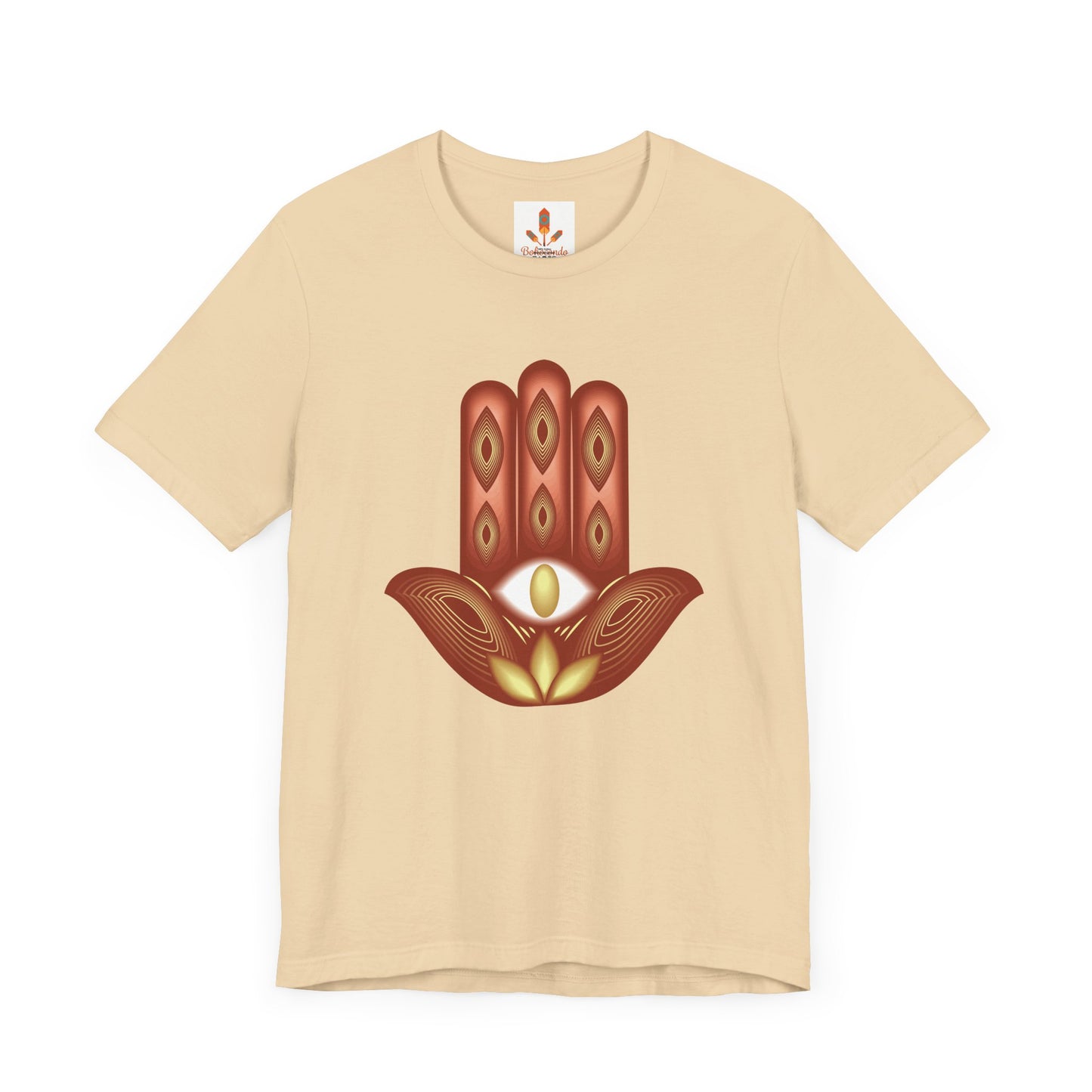 Colorful Hamsa Lotus T-shirts