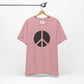 Simple Peace Sign Design T-shirt