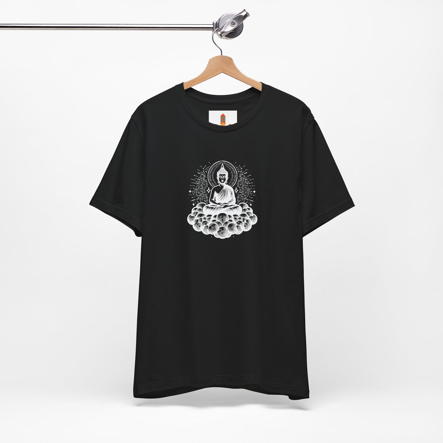 White Buddha Art T-shirt