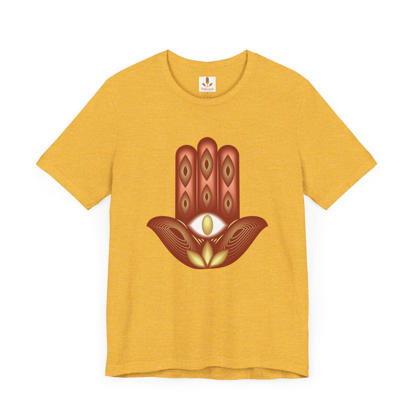 Colorful Hamsa Lotus T-shirts