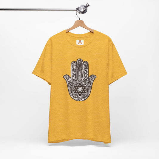 Beautiful Hamsa Hand with Star T-shirt