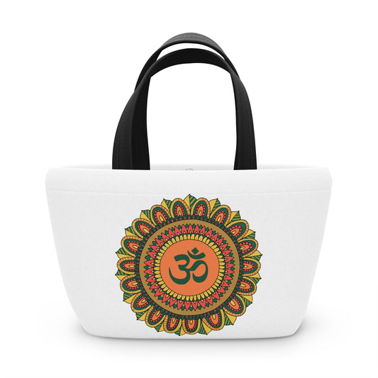 Om Multicolor Mandala Bag