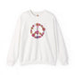 Peace Sign made from Flowers Sweatshirt