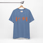 Om Written in Orange T-shirt
