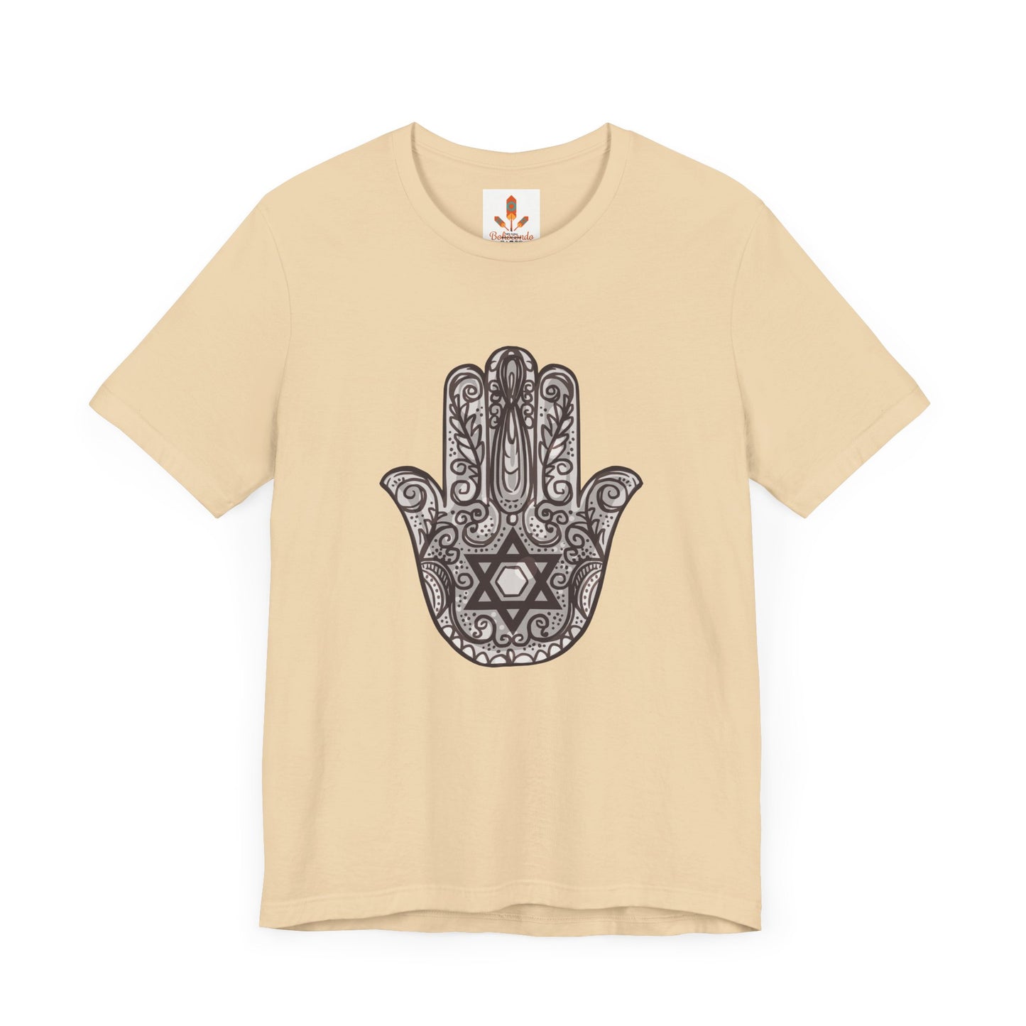 Beautiful Hamsa Hand with Star T-shirt