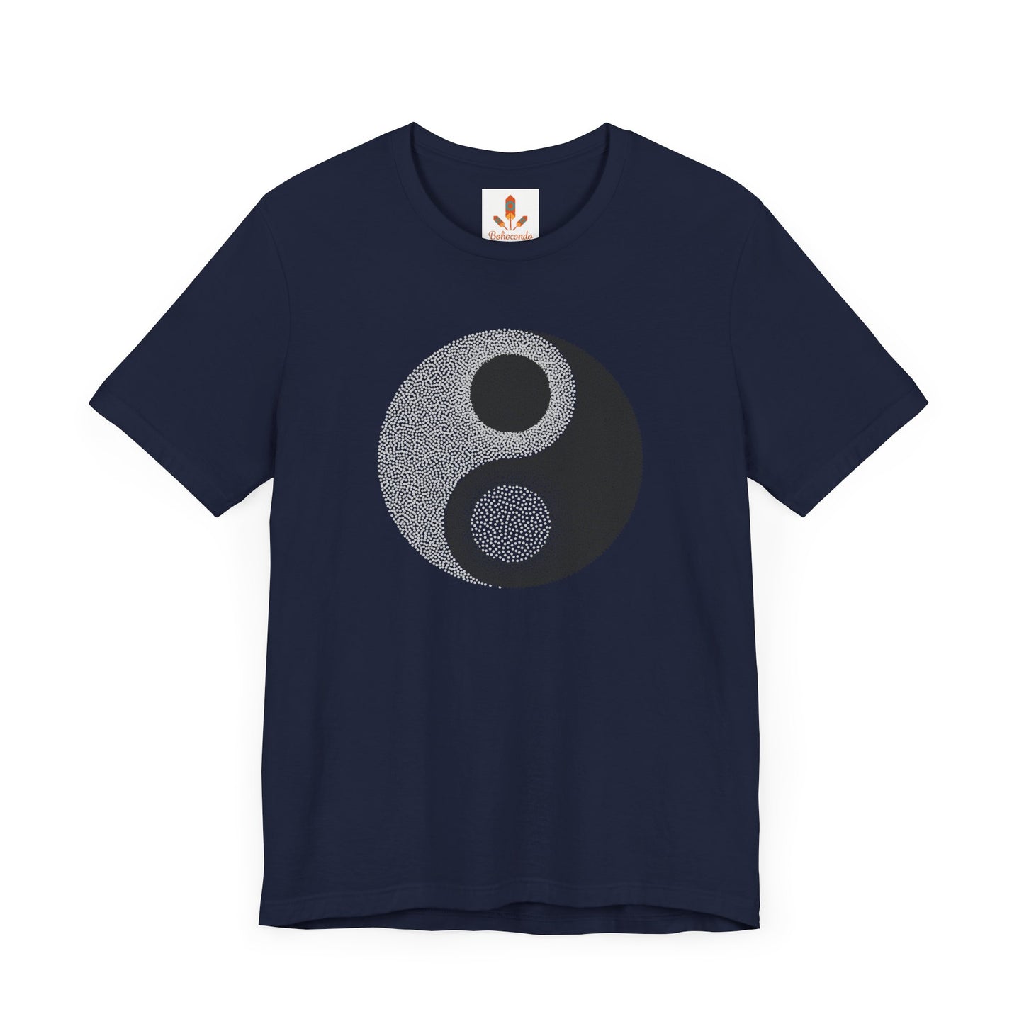 Yin Yang Dot Art T-shirt