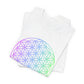 Blue and Green Flower of Life T-shirt (NEW)
