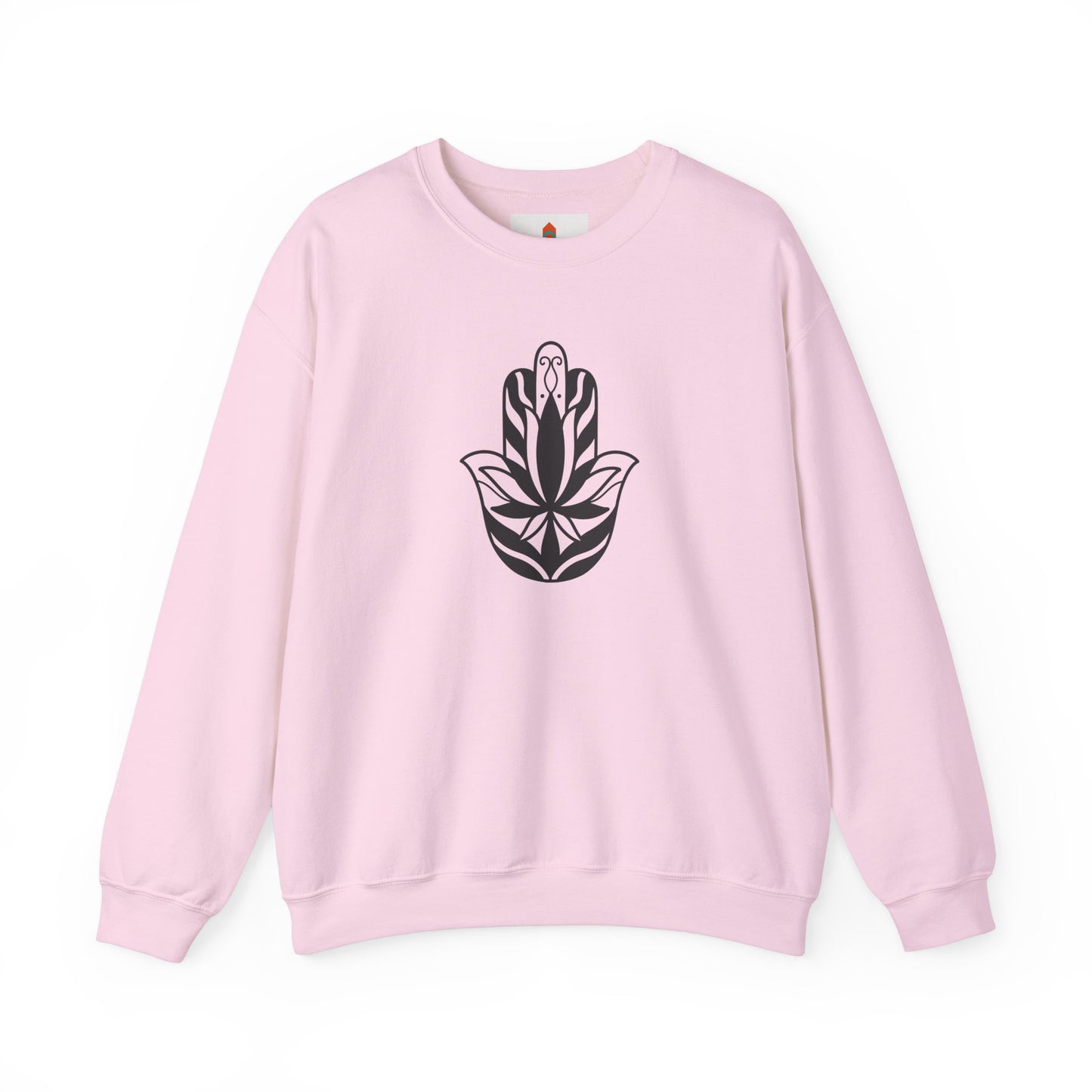 Hamsa Lotus Hand Sweatshirt