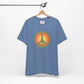 Retro Peace Sign Design T-shirt