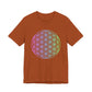 Blue and Green Flower of Life T-shirt (NEW)