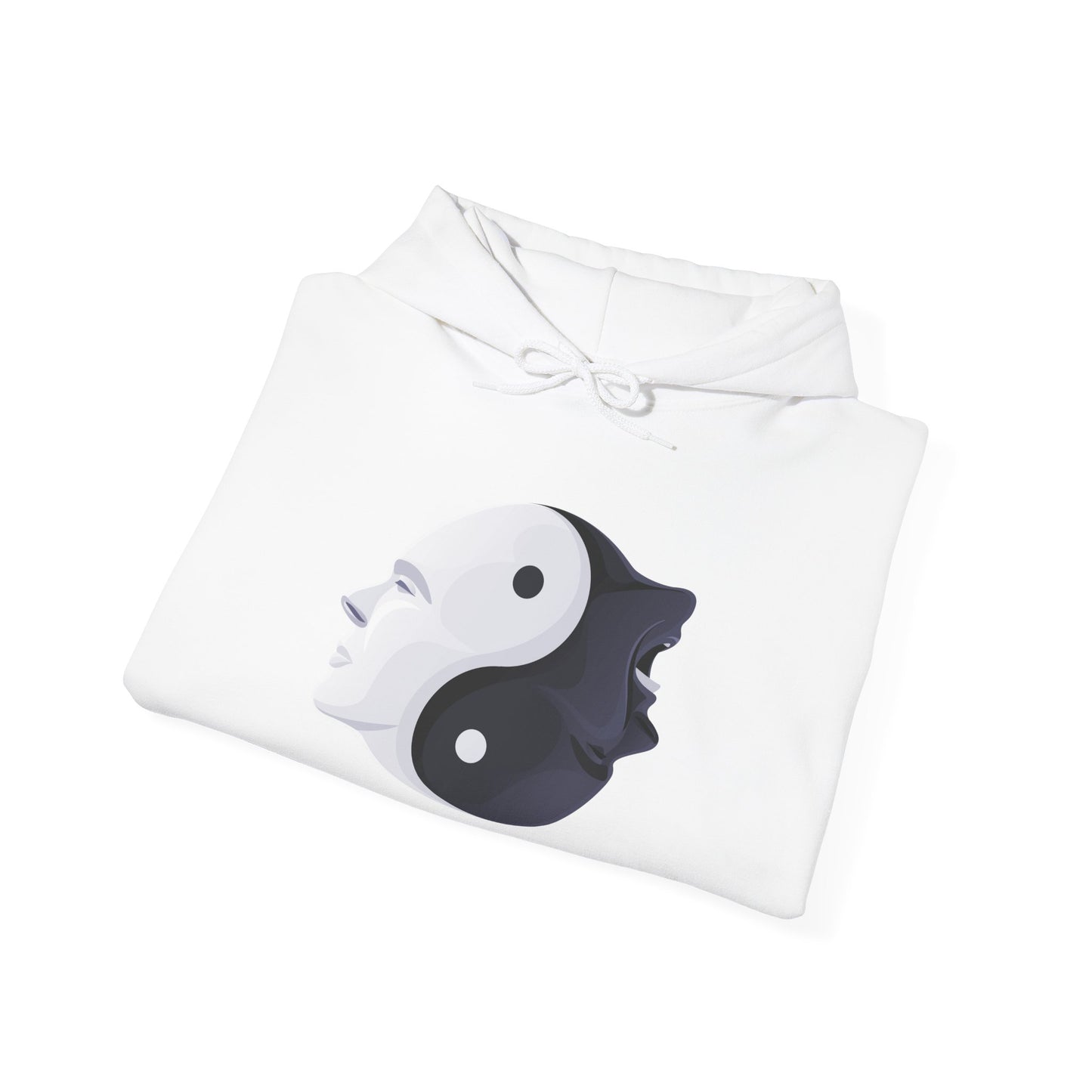 Yin Yang Two Faces Hoodie