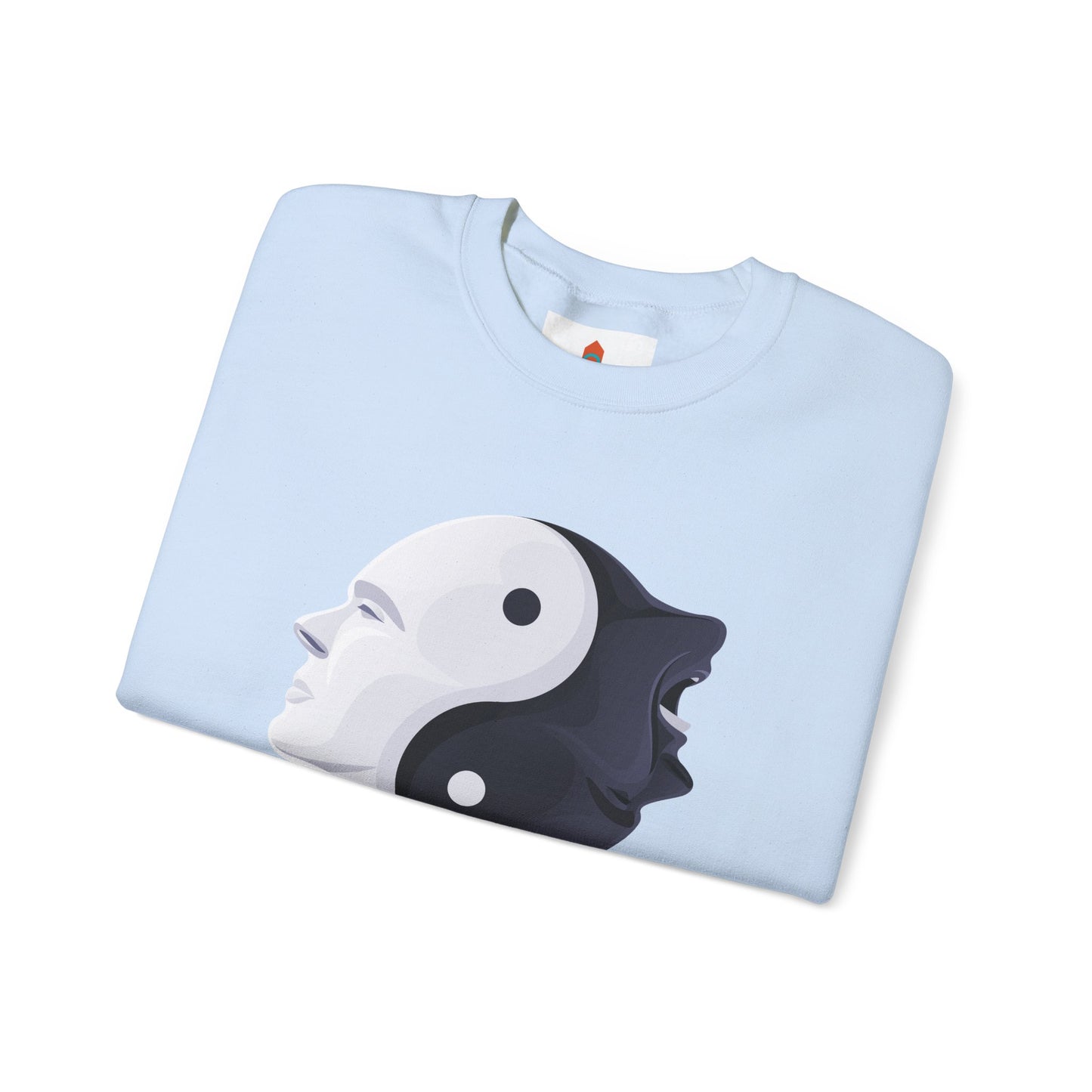 Yin Yang Two Faces Sweatshirt