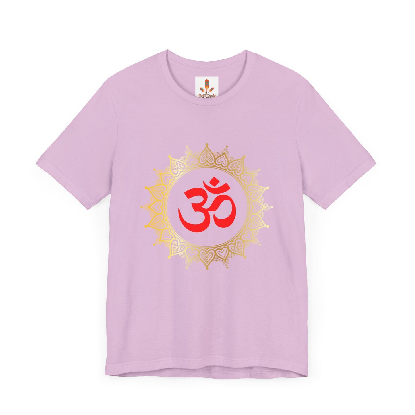 Golden Mandala Om T-shirt