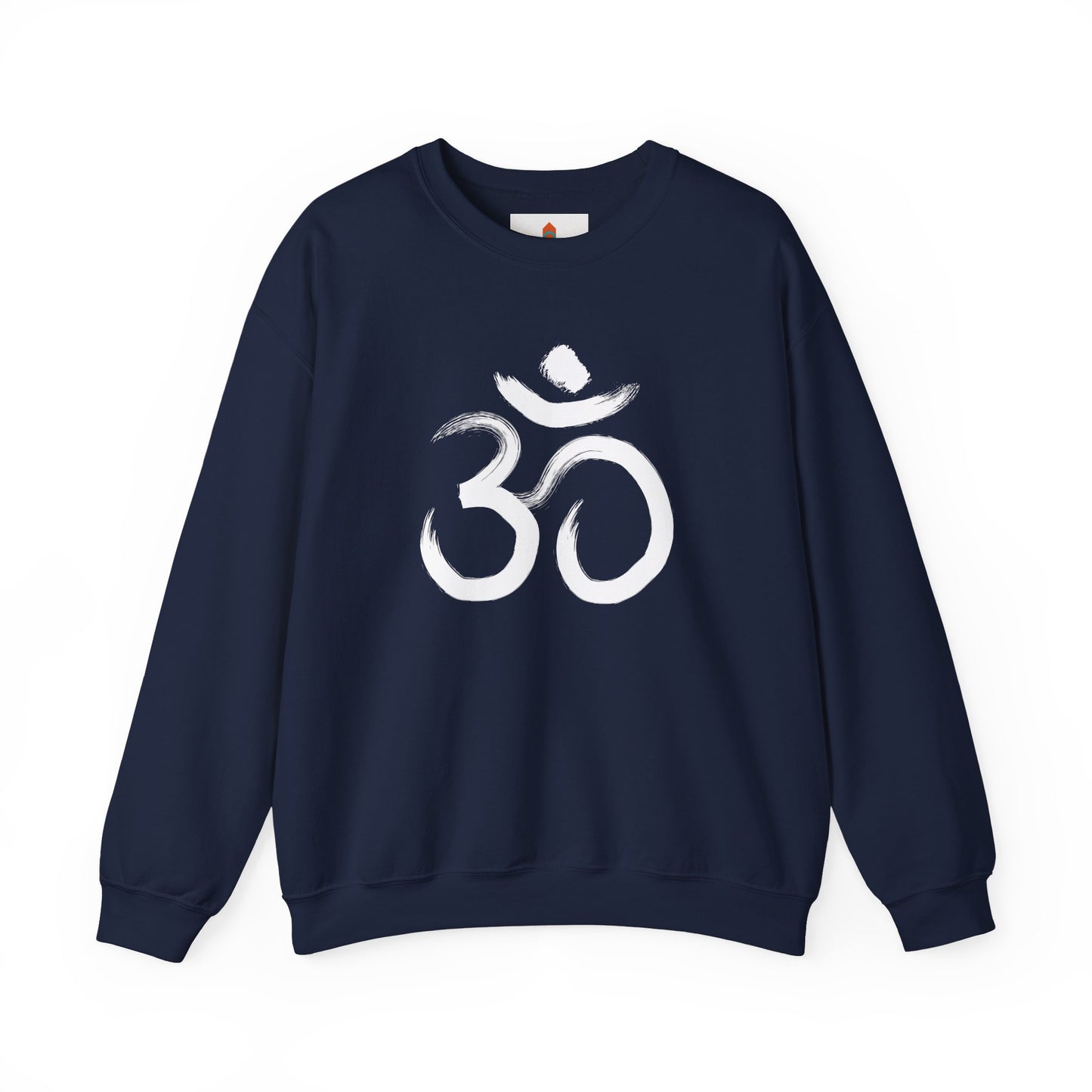 White Om Drawing Sweatshirt