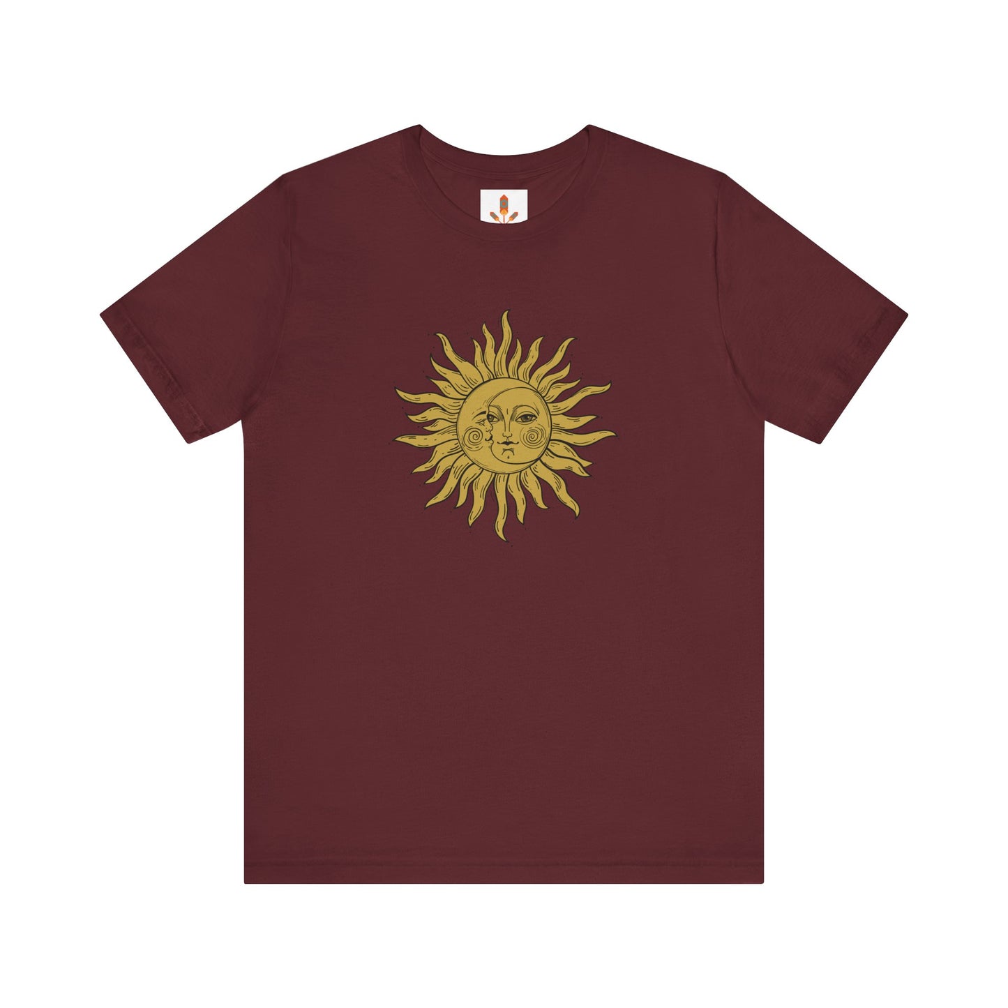 Sun and Moon Design T-shirt