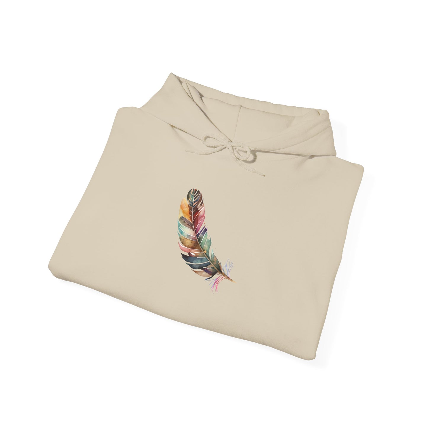 Feather Drawing Hoodie