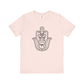 Hamsa Hand with Lotus Design T-shirt