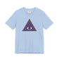 White Evil Eye and Pyramid T-shirt