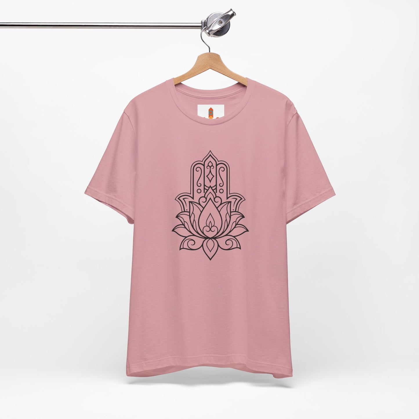 Hamsa Lotus Design T-shirt