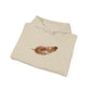 Brown Feather Hoodie