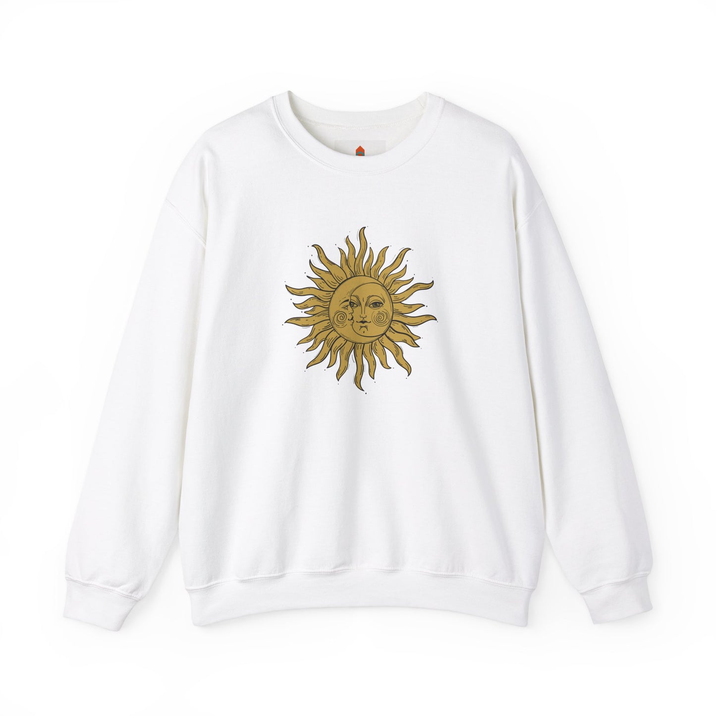 Sun and Moon Design Sweatshirt