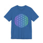 Blue and Green Flower of Life T-shirt (NEW)