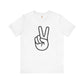 Simple Peace Hand Sign T-shirt