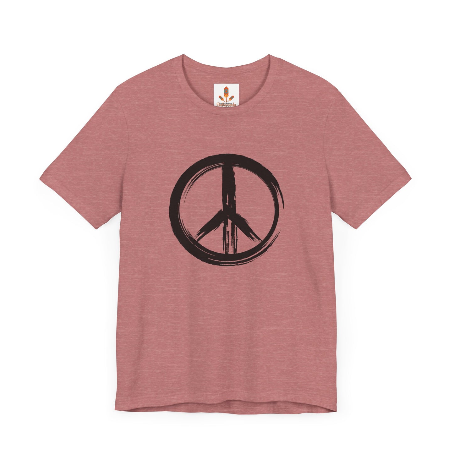 Brush Strokes Peace Sign T-shirt