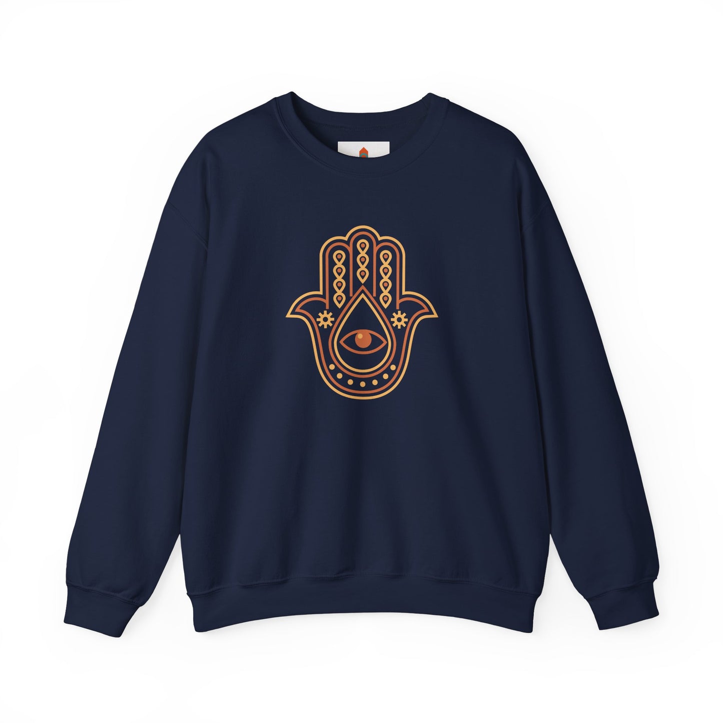 Brown Hamsa Hand Sweatshirt