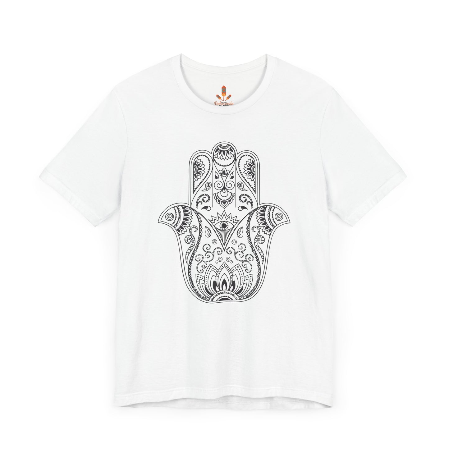 Lotus Flower Hamsa Hand T-shirt