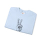 Peace Hand Sign Drawing Sweatshirt
