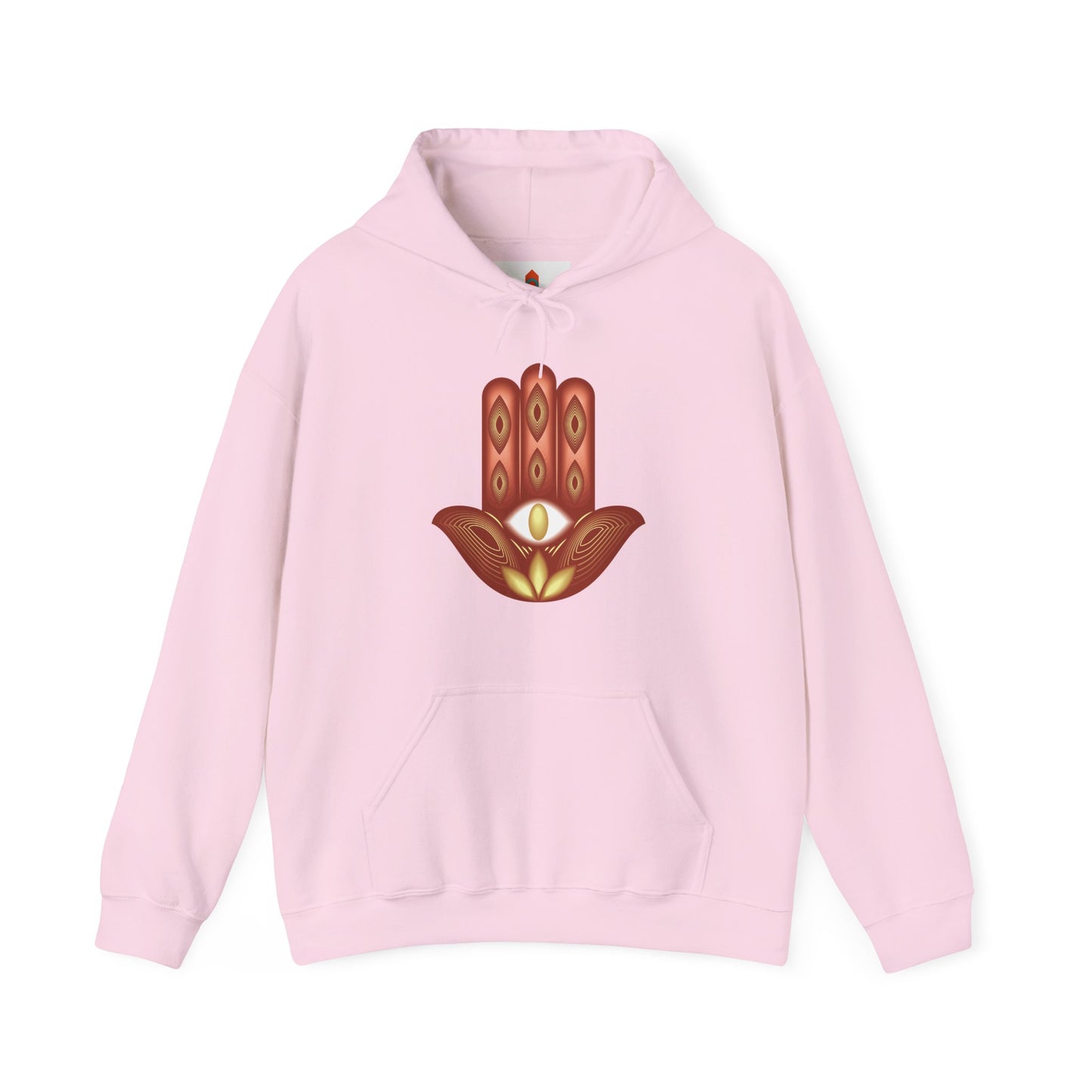 Colorful Hamsa Lotus Hoodie