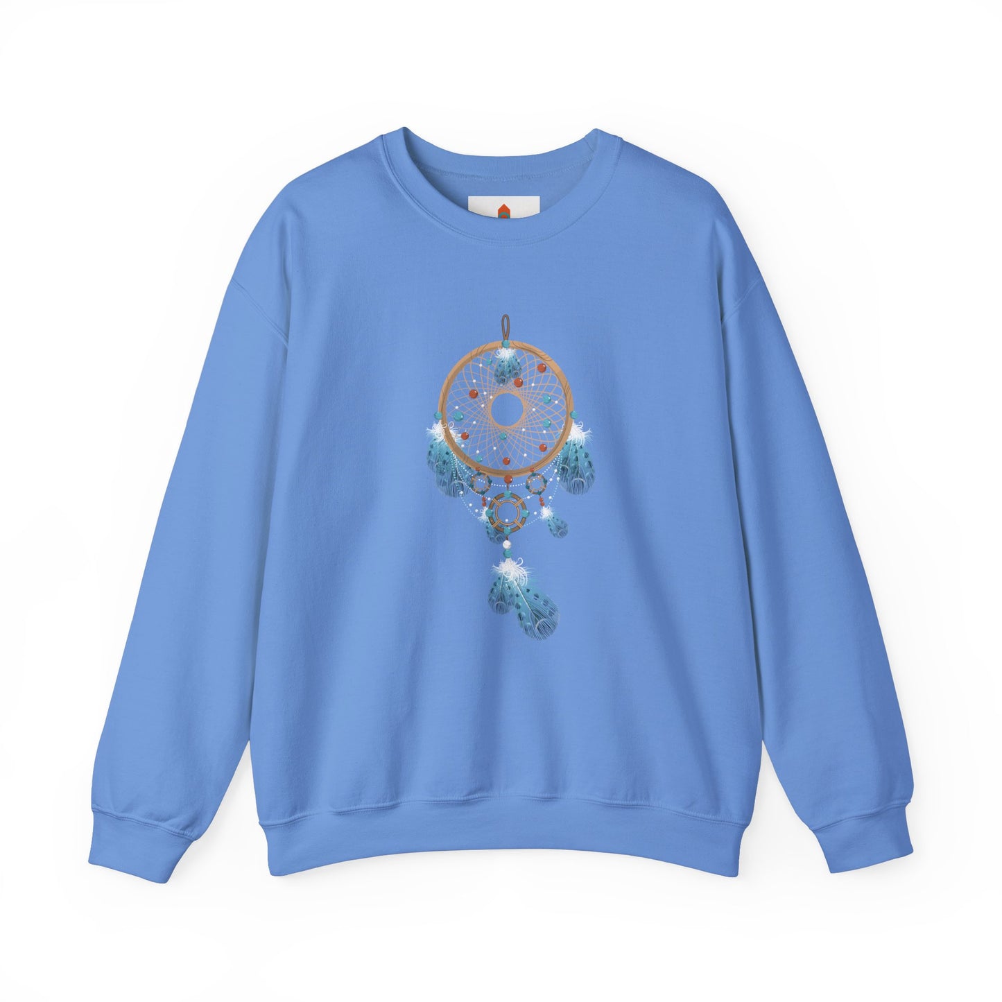 Turquoise and Brown Dream Catcher Sweatshirt