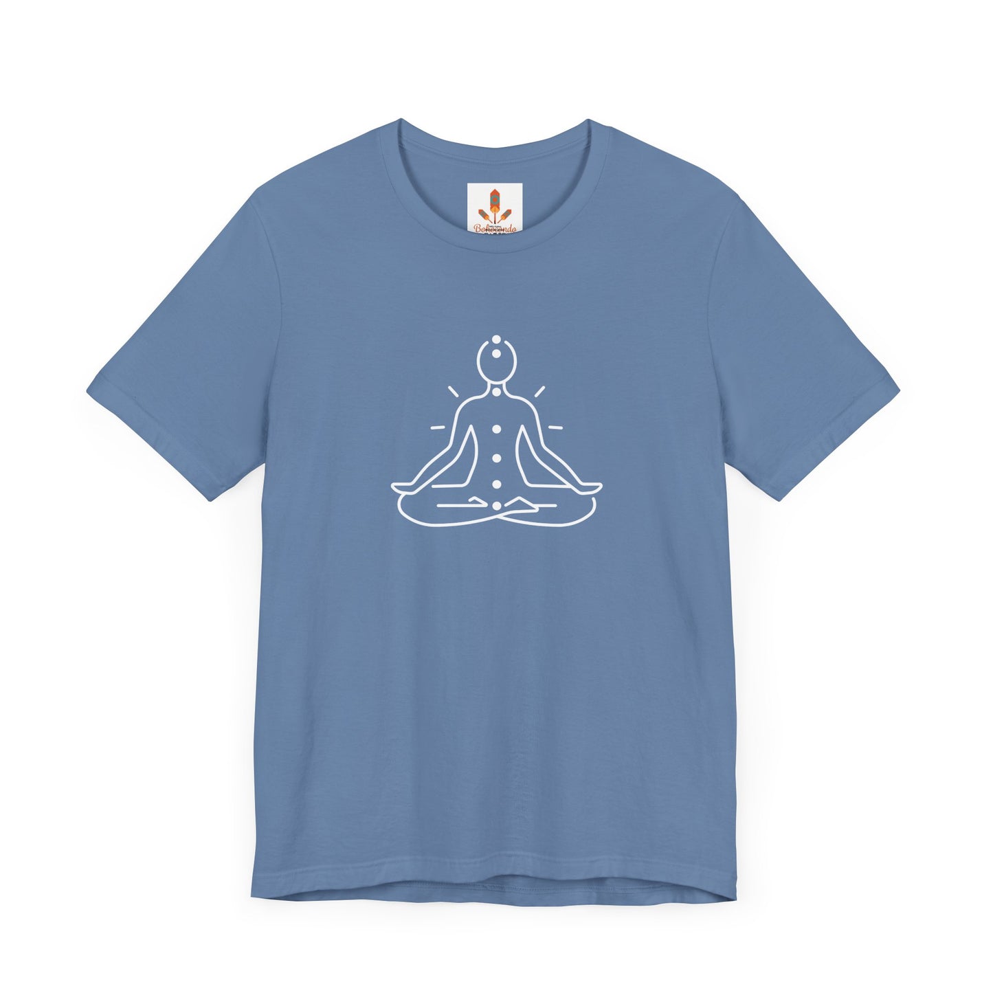 White Chakra Design T-shirt