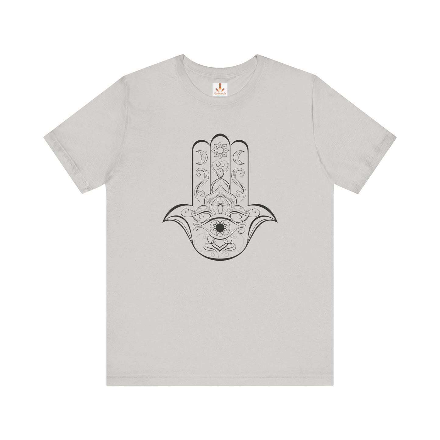 Hamsa Hand with Lotus Flower T-shirt