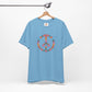 Peace Sign made of Flowers T-shirt