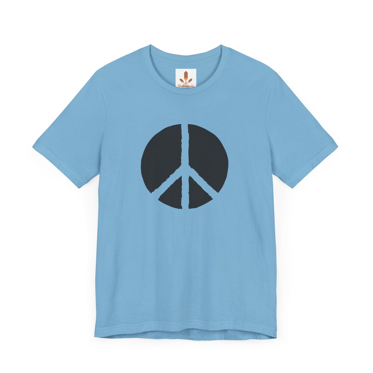 Simple Peace Sign Design T-shirt