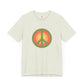 Retro Peace Sign Design T-shirt