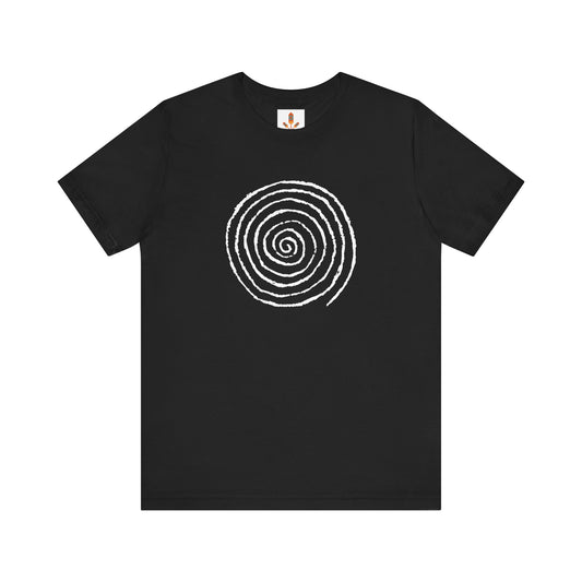 White Spiral of Life T-shirt