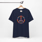 Peace Sign made of Flowers T-shirt