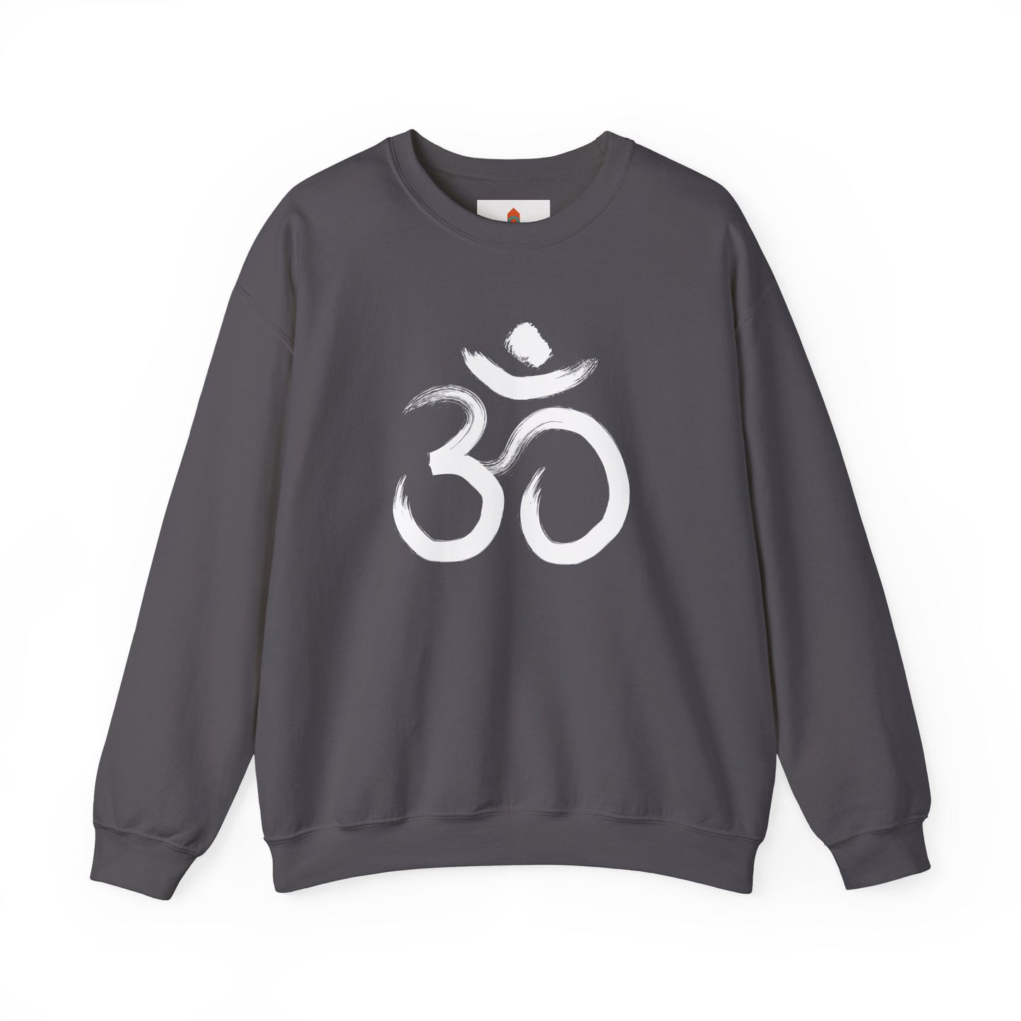 White Om Drawing Sweatshirt