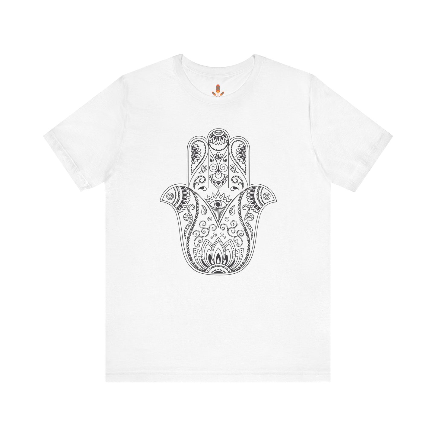 Lotus Flower Hamsa Hand T-shirt