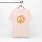 Peace Sign with Flowers T-shirt