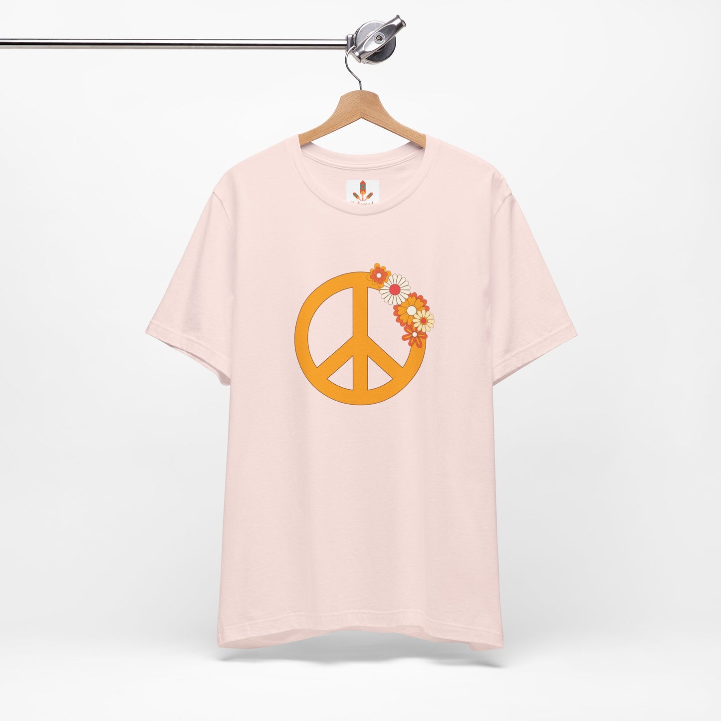 Peace Sign with Flowers T-shirt