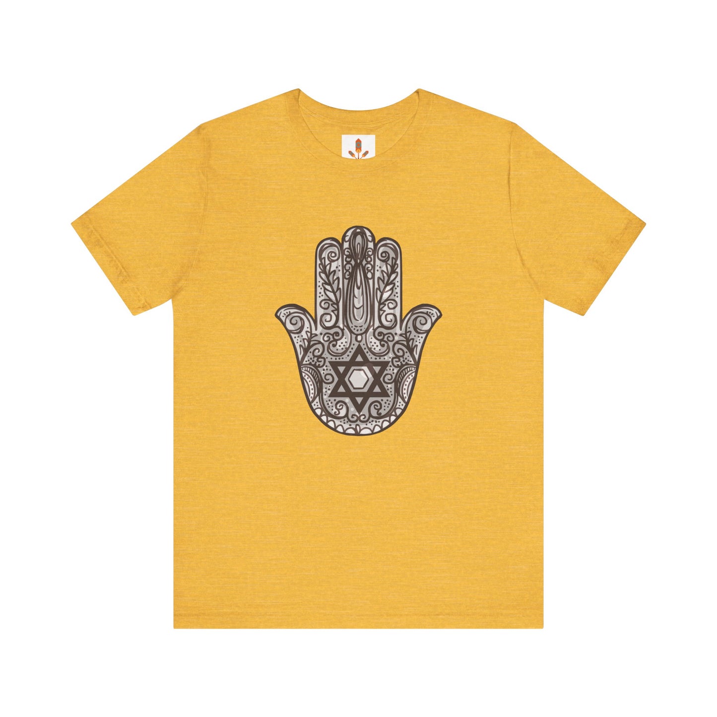 Beautiful Hamsa Hand with Star T-shirt