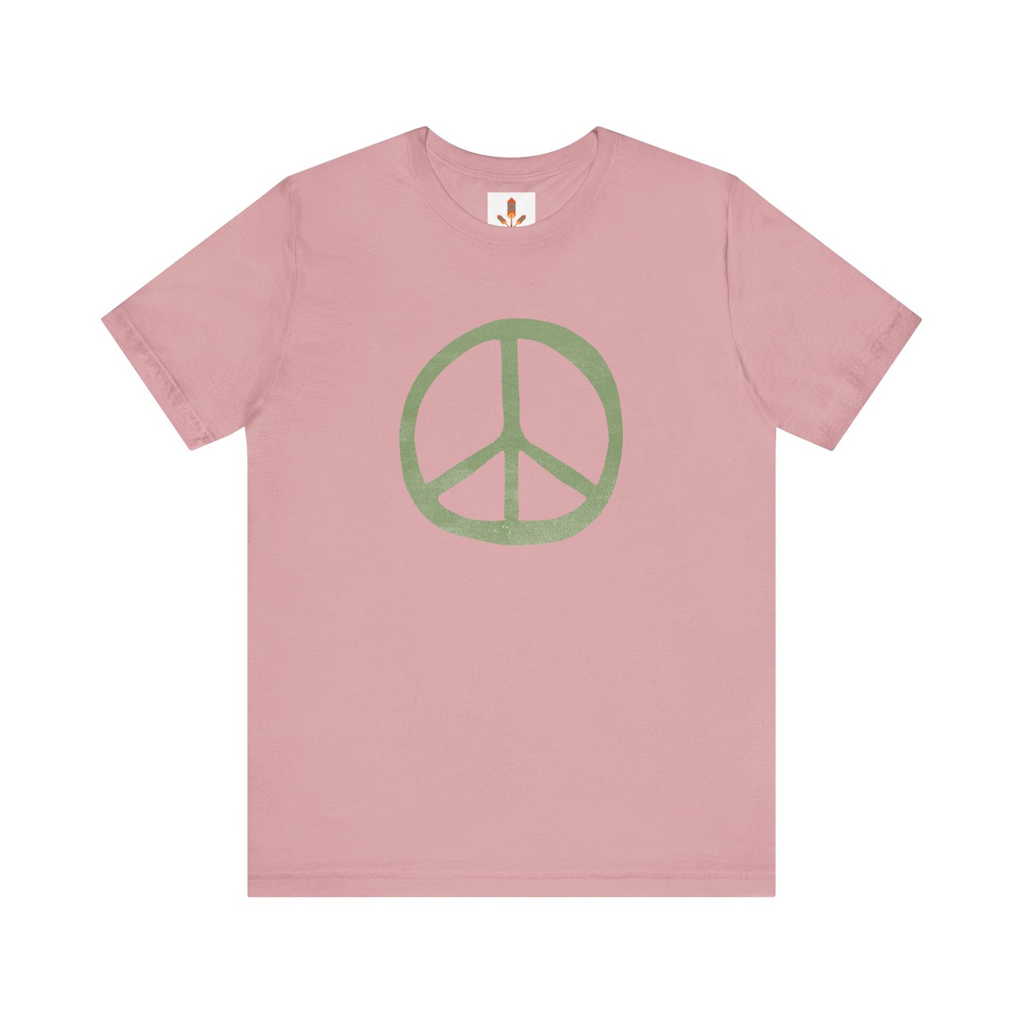 Green Peace Sign T-shirt