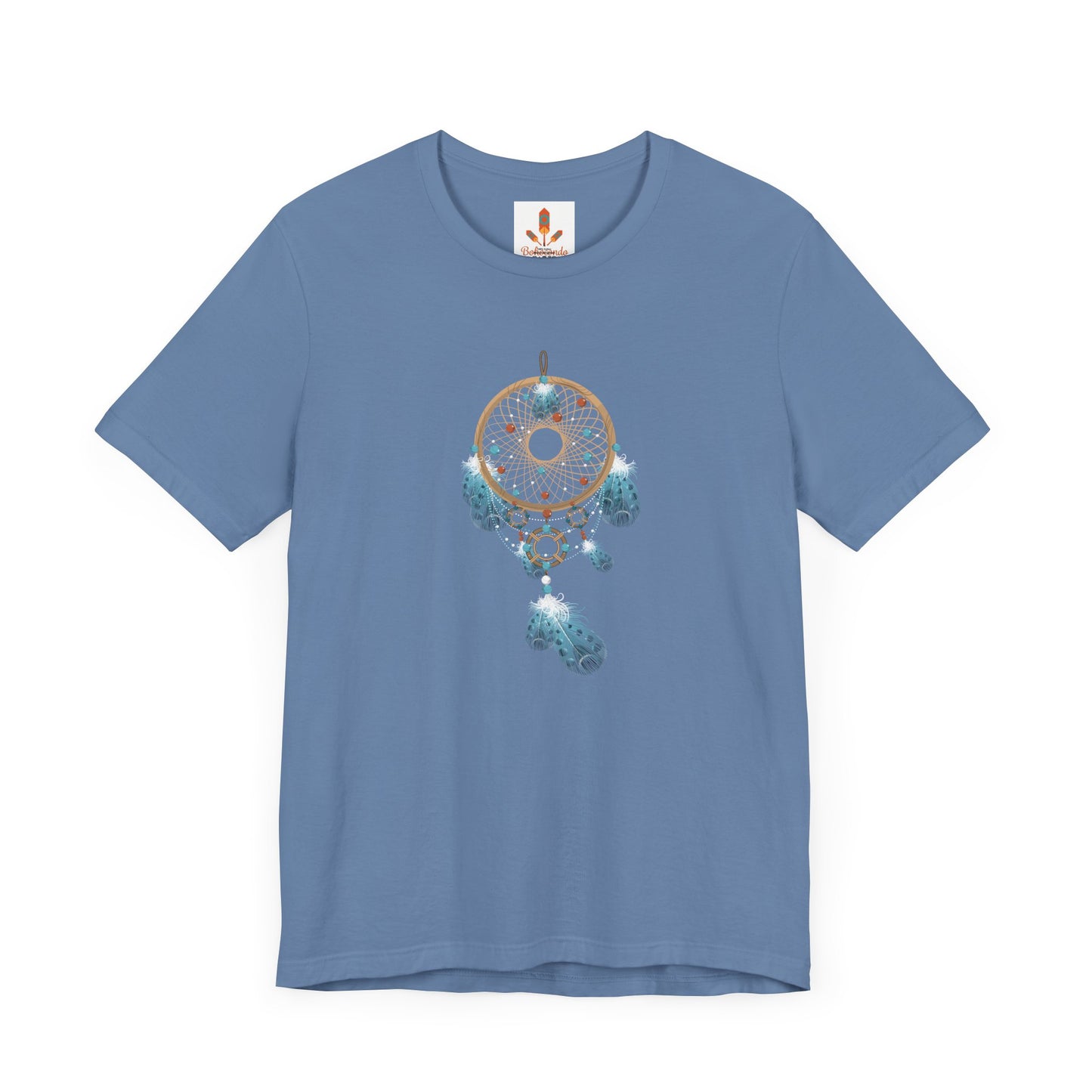 Turquoise and Brown Dream Catcher T-shirt