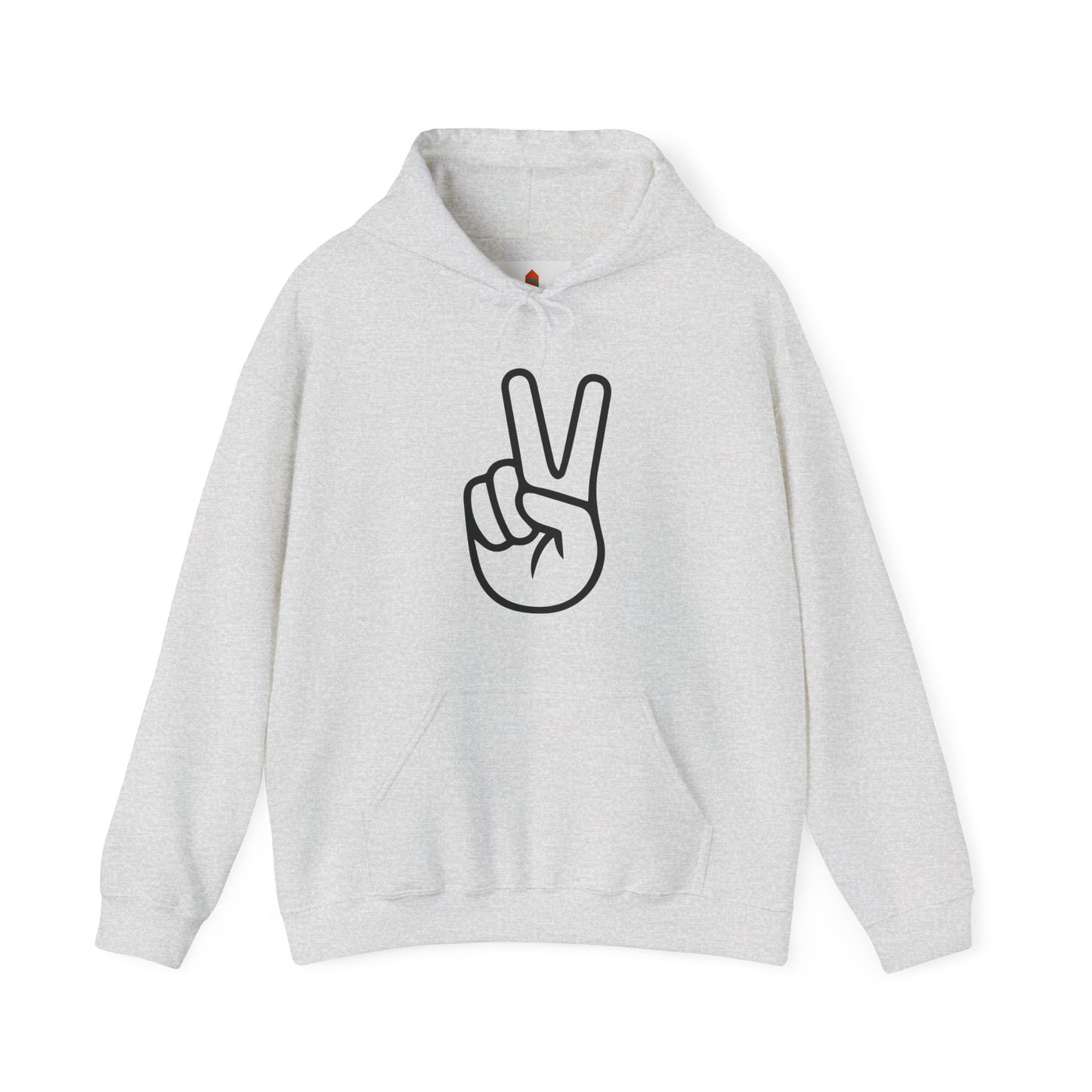 Simple Peace Hand Sign Hoodie