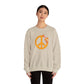Peace Sign with Flowers Sweatshirt